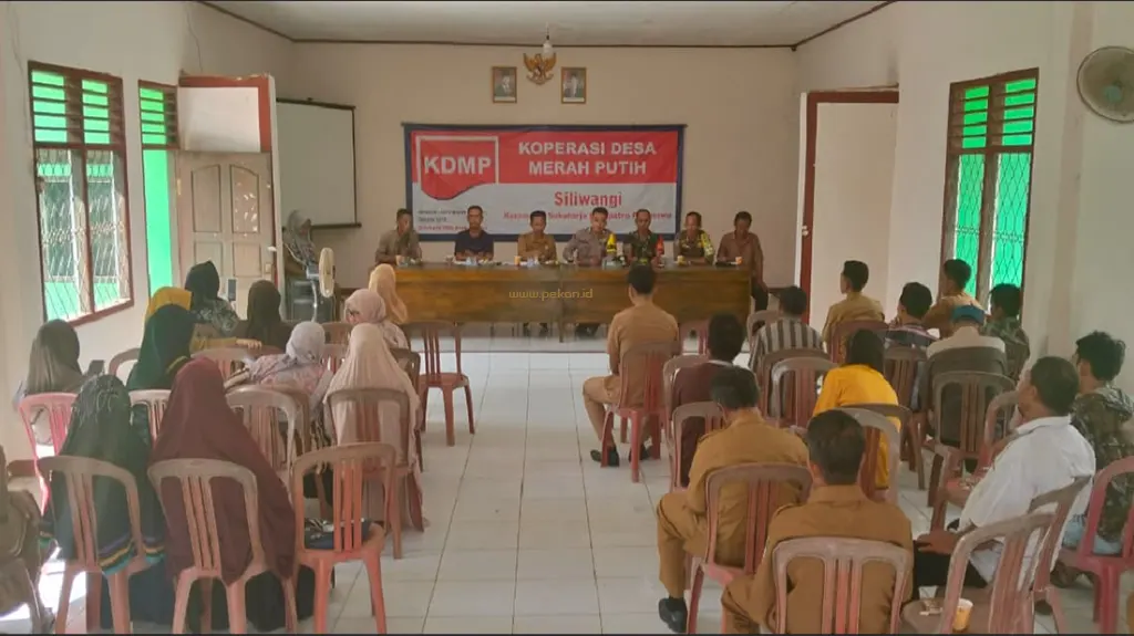 Musyawarah Penetapan Calon Lokasi Koperasi Merah Putih Pekon Siliwangi