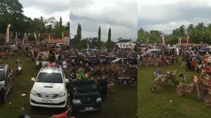 Pecah 1000 Rider Lampung Meriahkan HUT Kemprus ke 6 di Lapangan Siliwangi